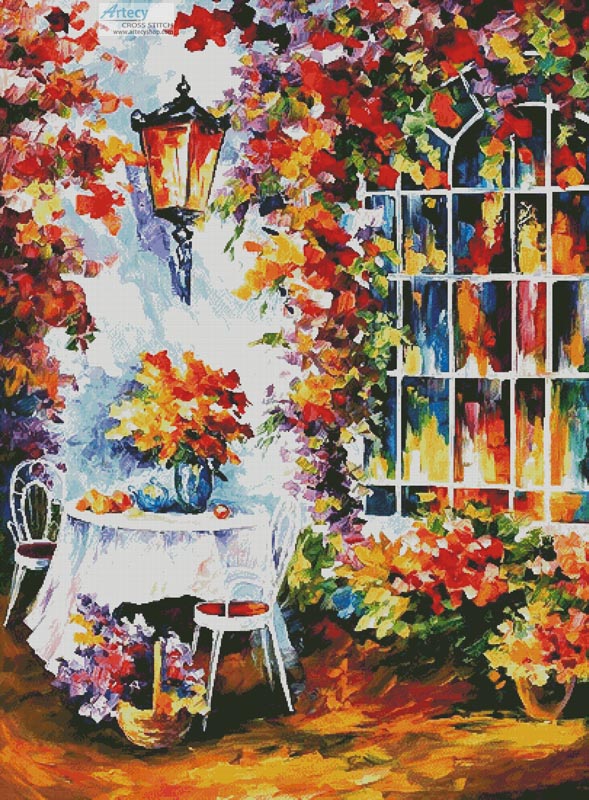 (image for) In the Garden Painting - Large